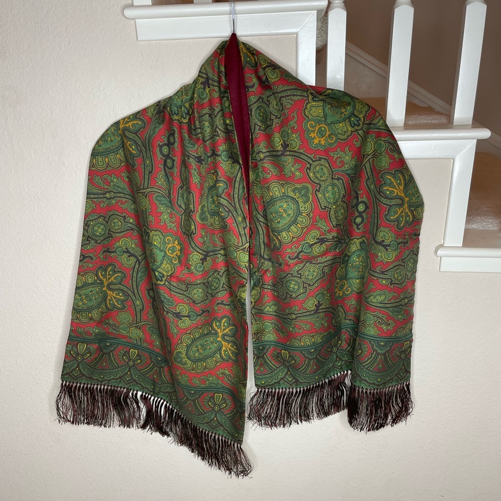 Cellerini cashmere and wool shawl/scarf